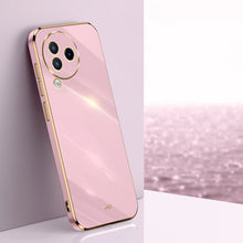 Load image into Gallery viewer, XINLI Straight Edge 6D Electroplate TPU Phone Case, For Xiaomi Redmi Note 12 Pro 4G, For Xiaomi Redmi Note 12 Turbo, For Xiaomi Civi 3 5G, For Xiaomi Poco C55 4G, For Xiaomi Redmi Note 12 5G Global