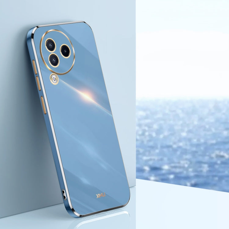 XINLI Straight Edge 6D Electroplate TPU Phone Case, For Xiaomi Redmi Note 12 Pro 4G, For Xiaomi Redmi Note 12 Turbo, For Xiaomi Civi 3 5G, For Xiaomi Poco C55 4G, For Xiaomi Redmi Note 12 5G Global