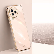 Load image into Gallery viewer, XINLI Straight Edge 6D Electroplate TPU Phone Case, For Xiaomi Redmi Note 12 Pro 4G, For Xiaomi Redmi Note 12 Turbo, For Xiaomi Civi 3 5G, For Xiaomi Poco C55 4G, For Xiaomi Redmi Note 12 5G Global