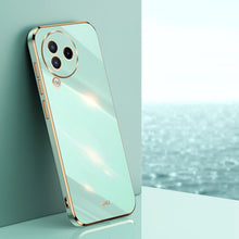 Load image into Gallery viewer, XINLI Straight Edge 6D Electroplate TPU Phone Case, For Xiaomi Redmi Note 12 Pro 4G, For Xiaomi Redmi Note 12 Turbo, For Xiaomi Civi 3 5G, For Xiaomi Poco C55 4G, For Xiaomi Redmi Note 12 5G Global
