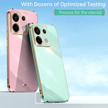 Load image into Gallery viewer, XINLI Straight Edge 6D Electroplate TPU Phone Case, For Xiaomi Redmi Note 13 Pro, For Xiaomi Redmi K60 Ultra / Mi 13T, For Xiaomi Redmi Note 12R, For Xiaomi Redmi K70, For Xiaomi Redmi 12 4G, For Xiaomi Redmi Note 12S 4G
