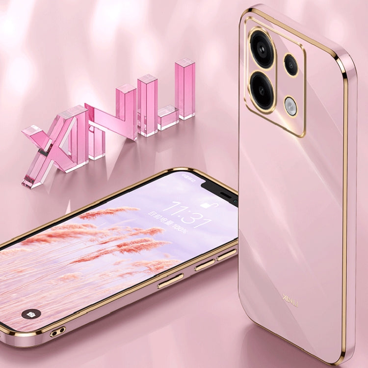 XINLI Straight Edge 6D Electroplate TPU Phone Case, For Xiaomi Redmi Note 13 Pro, For Xiaomi Redmi K60 Ultra / Mi 13T, For Xiaomi Redmi Note 12R, For Xiaomi Redmi K70, For Xiaomi Redmi 12 4G, For Xiaomi Redmi Note 12S 4G
