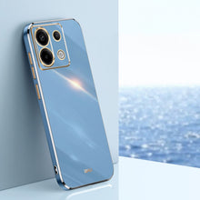Load image into Gallery viewer, XINLI Straight Edge 6D Electroplate TPU Phone Case, For Xiaomi Redmi Note 13 Pro, For Xiaomi Redmi K60 Ultra / Mi 13T, For Xiaomi Redmi Note 12R, For Xiaomi Redmi K70, For Xiaomi Redmi 12 4G, For Xiaomi Redmi Note 12S 4G