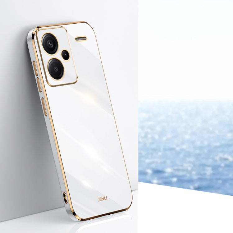 XINLI Straight Edge 6D Electroplate TPU Phone Case, For Xiaomi Redmi K70E, For Xiaomi 14 Pro, For Xiaomi 14, For Xiaomi Redmi Note 13 5G, For Xiaomi Redmi 13C 4G, For Xiaomi Redmi Note 13 Pro+