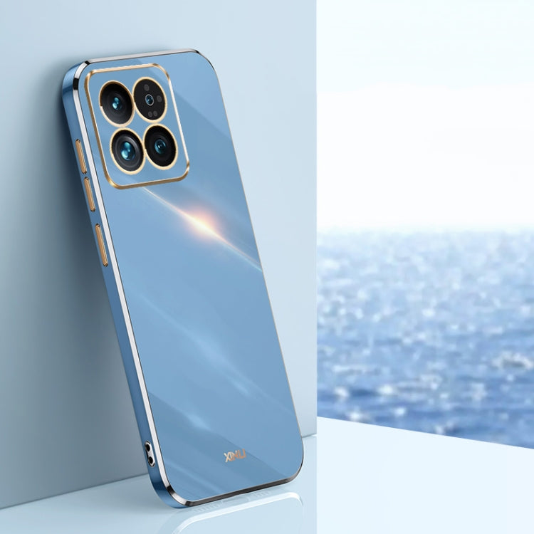 XINLI Straight Edge 6D Electroplate TPU Phone Case, For Xiaomi Redmi K70E, For Xiaomi 14 Pro, For Xiaomi 14, For Xiaomi Redmi Note 13 5G, For Xiaomi Redmi 13C 4G, For Xiaomi Redmi Note 13 Pro+