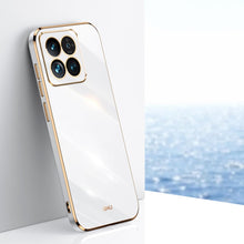 Load image into Gallery viewer, XINLI Straight Edge 6D Electroplate TPU Phone Case, For Xiaomi Redmi K70E, For Xiaomi 14 Pro, For Xiaomi 14, For Xiaomi Redmi Note 13 5G, For Xiaomi Redmi 13C 4G, For Xiaomi Redmi Note 13 Pro+