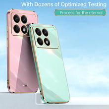Load image into Gallery viewer, XINLI Straight Edge 6D Electroplate TPU Phone Case, For Xiaomi Redmi K70E, For Xiaomi 14 Pro, For Xiaomi 14, For Xiaomi Redmi Note 13 5G, For Xiaomi Redmi 13C 4G, For Xiaomi Redmi Note 13 Pro+