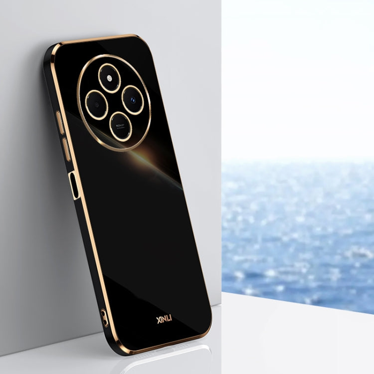 XINLI Straight Edge 6D Electroplate TPU Phone Case, For Redmi Note 14 4G 163.25mm, For Redmi Note 14 5G Global, For Redmi 14 4G, For Xiaomi Redmi Note 13 Pro 4G, For Xiaomi Redmi Note 13 4G, For Xiaomi Redmi 13C 5G