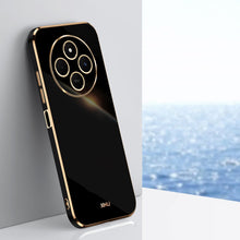 Load image into Gallery viewer, XINLI Straight Edge 6D Electroplate TPU Phone Case, For Redmi Note 14 4G 163.25mm, For Redmi Note 14 5G Global, For Redmi 14 4G, For Xiaomi Redmi Note 13 Pro 4G, For Xiaomi Redmi Note 13 4G, For Xiaomi Redmi 13C 5G