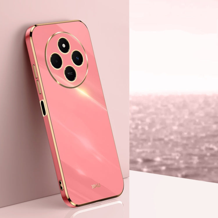 XINLI Straight Edge 6D Electroplate TPU Phone Case, For Redmi Note 14 4G 163.25mm, For Redmi Note 14 5G Global, For Redmi 14 4G, For Xiaomi Redmi Note 13 Pro 4G, For Xiaomi Redmi Note 13 4G, For Xiaomi Redmi 13C 5G