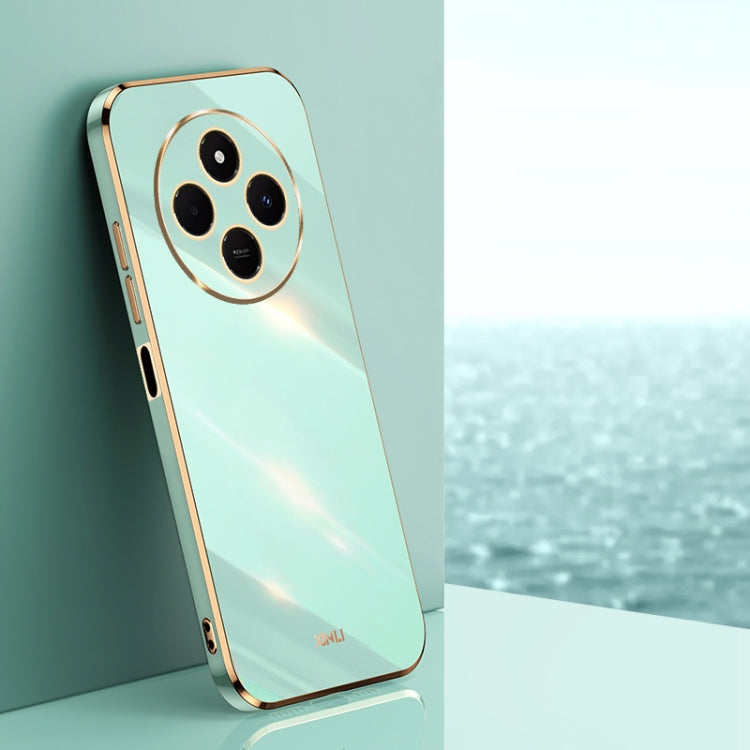XINLI Straight Edge 6D Electroplate TPU Phone Case, For Redmi Note 14 4G 163.25mm, For Redmi Note 14 5G Global, For Redmi 14 4G, For Xiaomi Redmi Note 13 Pro 4G, For Xiaomi Redmi Note 13 4G, For Xiaomi Redmi 13C 5G