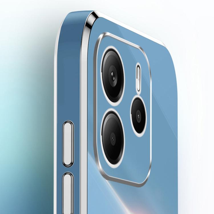 XINLI Straight Edge 6D Electroplate TPU Phone Case, For Redmi Note 14 4G 163.25mm, For Redmi Note 14 5G Global, For Redmi 14 4G, For Xiaomi Redmi Note 13 Pro 4G, For Xiaomi Redmi Note 13 4G, For Xiaomi Redmi 13C 5G