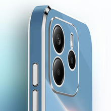 Load image into Gallery viewer, XINLI Straight Edge 6D Electroplate TPU Phone Case, For Redmi Note 14 4G 163.25mm, For Redmi Note 14 5G Global, For Redmi 14 4G, For Xiaomi Redmi Note 13 Pro 4G, For Xiaomi Redmi Note 13 4G, For Xiaomi Redmi 13C 5G