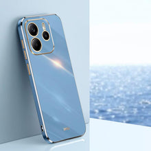 Load image into Gallery viewer, XINLI Straight Edge 6D Electroplate TPU Phone Case, For Redmi Note 14 4G 163.25mm, For Redmi Note 14 5G Global, For Redmi 14 4G, For Xiaomi Redmi Note 13 Pro 4G, For Xiaomi Redmi Note 13 4G, For Xiaomi Redmi 13C 5G