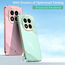 Load image into Gallery viewer, XINLI Straight Edge 6D Electroplate TPU Phone Case, For Redmi Note 14 Pro 4G Global, For Redmi Note 14 4G 163.25mm, For Redmi Note 14 5G Global, For Redmi 14 4G, For Xiaomi Redmi Note 13 Pro 4G, For Xiaomi Redmi Note 13 4G