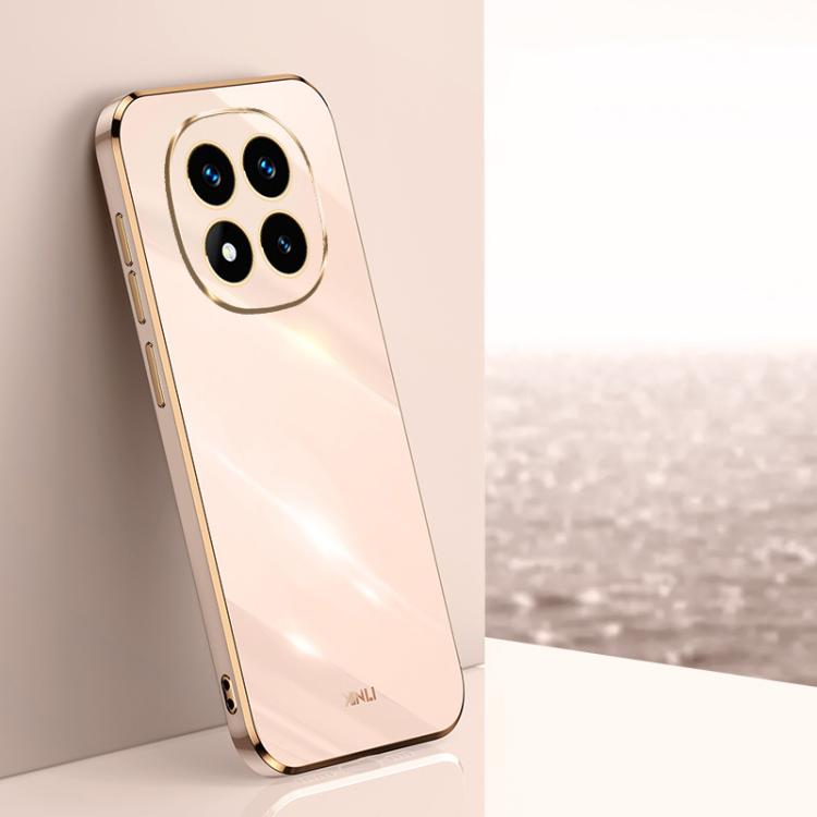 XINLI Straight Edge 6D Electroplate TPU Phone Case, For Redmi Note 14 Pro 4G Global, For Redmi Note 14 4G 163.25mm, For Redmi Note 14 5G Global, For Redmi 14 4G, For Xiaomi Redmi Note 13 Pro 4G, For Xiaomi Redmi Note 13 4G
