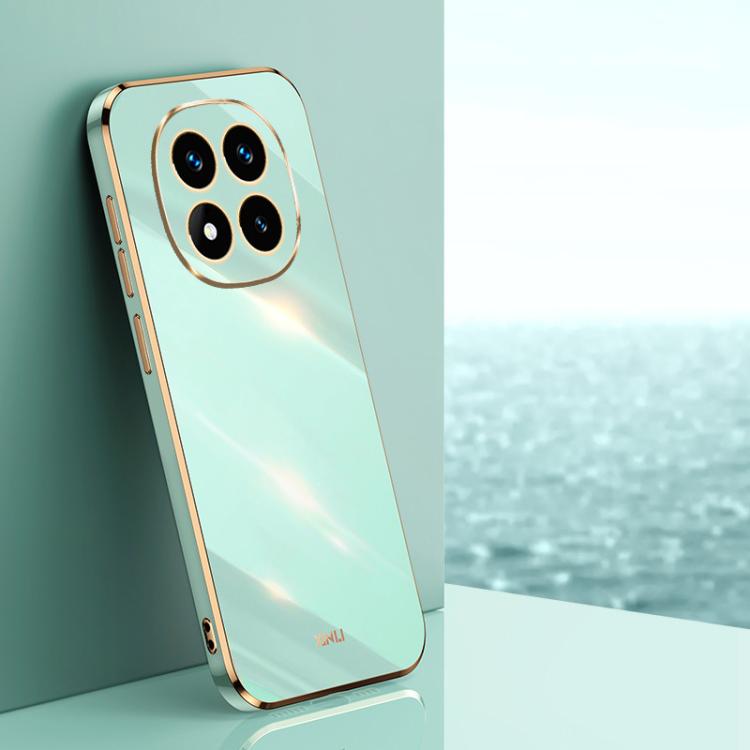 XINLI Straight Edge 6D Electroplate TPU Phone Case, For Redmi Note 14 Pro 4G Global, For Redmi Note 14 4G 163.25mm, For Redmi Note 14 5G Global, For Redmi 14 4G, For Xiaomi Redmi Note 13 Pro 4G, For Xiaomi Redmi Note 13 4G
