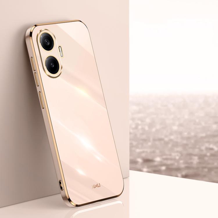 XINLI Straight Edge 6D Electroplate TPU Phone Case, For Redmi K90 / Poco F8 Pro, For Redmi 15 5G Global / 4G SEA 169.5, For Redmi 15 5G / 4G EU 171mm, For Redmi A5 4G 171.7mm / Poco C71, For Redmi Turbo 4 Pro, For Redmi Note 14 Pro 4G Global