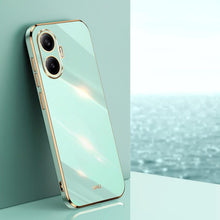 Load image into Gallery viewer, XINLI Straight Edge 6D Electroplate TPU Phone Case, For Redmi K90 / Poco F8 Pro, For Redmi 15 5G Global / 4G SEA 169.5, For Redmi 15 5G / 4G EU 171mm, For Redmi A5 4G 171.7mm / Poco C71, For Redmi Turbo 4 Pro, For Redmi Note 14 Pro 4G Global