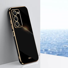 Load image into Gallery viewer, XINLI Straight Edge 6D Electroplate TPU Phone Case, For Redmi K90 / Poco F8 Pro, For Redmi 15 5G Global / 4G SEA 169.5, For Redmi 15 5G / 4G EU 171mm, For Redmi A5 4G 171.7mm / Poco C71, For Redmi Turbo 4 Pro, For Redmi Note 14 Pro 4G Global