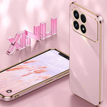 Load image into Gallery viewer, XINLI Straight Edge 6D Electroplate TPU Phone Case, For Redmi K90 / Poco F8 Pro, For Redmi 15 5G Global / 4G SEA 169.5, For Redmi 15 5G / 4G EU 171mm, For Redmi A5 4G 171.7mm / Poco C71, For Redmi Turbo 4 Pro, For Redmi Note 14 Pro 4G Global