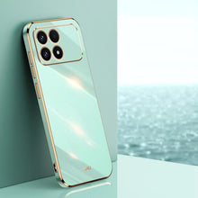 Load image into Gallery viewer, XINLI Straight Edge 6D Electroplate TPU Phone Case, For Redmi K90 / Poco F8 Pro, For Redmi 15 5G Global / 4G SEA 169.5, For Redmi 15 5G / 4G EU 171mm, For Redmi A5 4G 171.7mm / Poco C71, For Redmi Turbo 4 Pro, For Redmi Note 14 Pro 4G Global