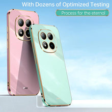 Load image into Gallery viewer, XINLI Straight Edge 6D Electroplate TPU Phone Case, For Redmi Note 15 Pro 4G Global 163.2mm, For Redmi K90 / Poco F8 Pro, For Redmi 15 5G Global / 4G SEA 169.5, For Redmi 15 5G / 4G EU 171mm, For Redmi A5 4G 171.7mm / Poco C71, For Redmi Turbo 4 Pro