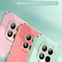Load image into Gallery viewer, XINLI Straight Edge 6D Electroplate TPU Phone Case, For Redmi Note 15 Pro 4G Global 163.2mm, For Redmi K90 / Poco F8 Pro, For Redmi 15 5G Global / 4G SEA 169.5, For Redmi 15 5G / 4G EU 171mm, For Redmi A5 4G 171.7mm / Poco C71, For Redmi Turbo 4 Pro