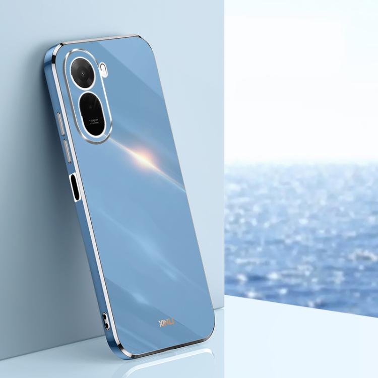 XINLI Straight Edge 6D Electroplate TPU Phone Case, For Redmi A7 Pro 4G/5G 171mm / Poco C85x 5G, For Redmi 15a 5G, For Redmi Turbo 5 Max 5G/Poco X8 Pro Max 5G, For Redmi Turbo 5 5G/Poco X8 Pro 5G, For Redmi Note 15 4G Global 164mm                      ...