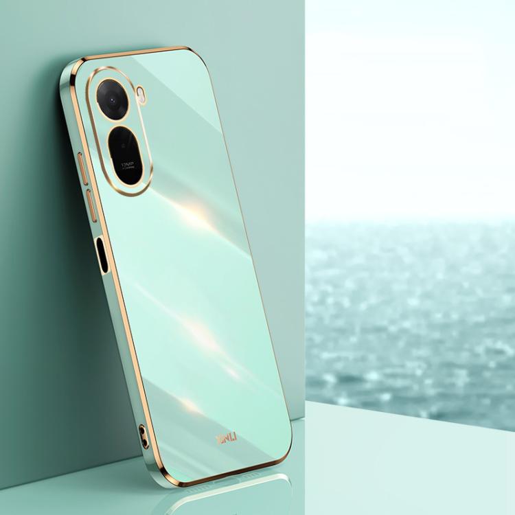 XINLI Straight Edge 6D Electroplate TPU Phone Case, For Redmi A7 Pro 4G/5G 171mm / Poco C85x 5G, For Redmi 15a 5G, For Redmi Turbo 5 Max 5G/Poco X8 Pro Max 5G, For Redmi Turbo 5 5G/Poco X8 Pro 5G, For Redmi Note 15 4G Global 164mm                      ...