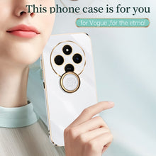 Load image into Gallery viewer, XINLI Straight Edge 6D Electroplate TPU Phone Case with Ring Holder, For Redmi 14C 4G, For Xiaomi Redmi Note 13 Pro 4G, For Xiaomi Redmi Note 13 4G, For Xiaomi Redmi 13C 5G, For Xiaomi Redmi K70E, For Xiaomi 14 Pro