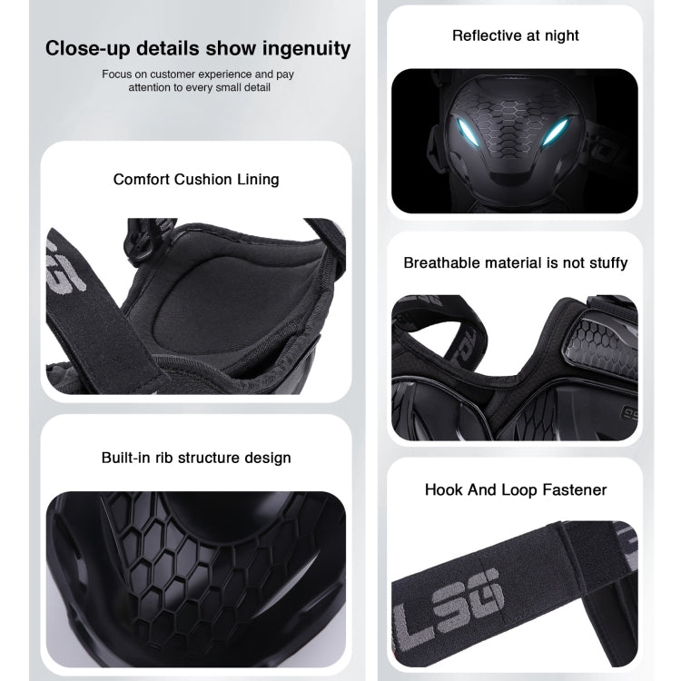 Motolsg Motorcycle Bicycle Riding Protective Gear, 2 in 1 Knee Pads, 2 in 1 Elbow Pads, 4 in 1 Elbow Pads