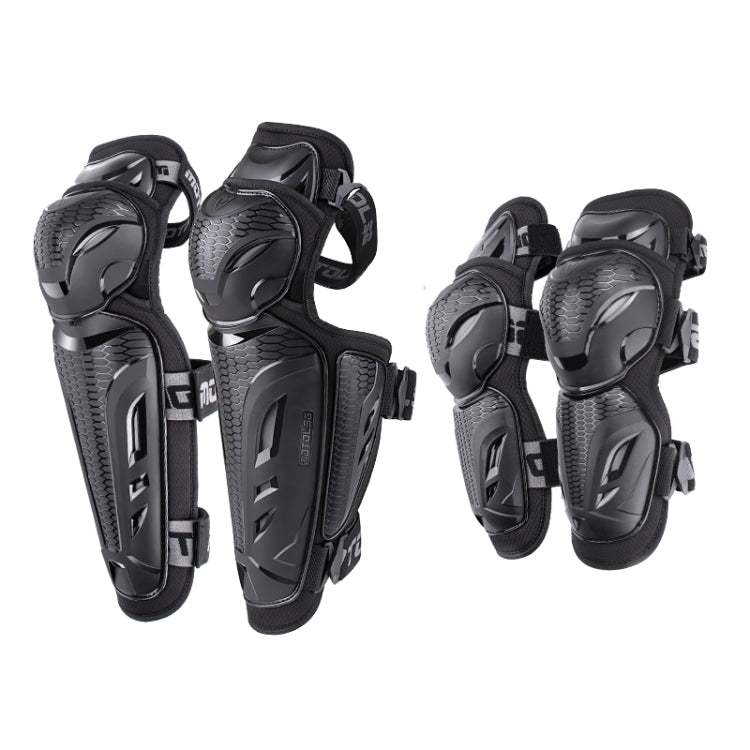 Motolsg Motorcycle Bicycle Riding Protective Gear, 2 in 1 Knee Pads, 2 in 1 Elbow Pads, 4 in 1 Elbow Pads