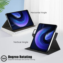 Load image into Gallery viewer, 360 Rotation Stand Smart Leather Tablet Case, For Xiaomi Pad 6 / 6 Pro