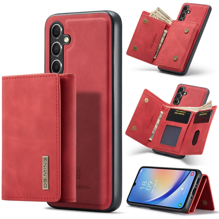 DG.MING M1 Series 3-Fold Multi Card Wallet + Magnetic Phone Case