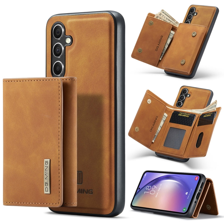 DG.MING M1 Series 3-Fold Multi Card Wallet + Magnetic Phone Case
