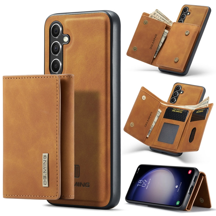 DG.MING M1 Series 3-Fold Multi Card Wallet + Magnetic Phone Case