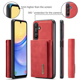 DG.MING M1 Series 3-Fold Multi Card Wallet + Magnetic Phone Case