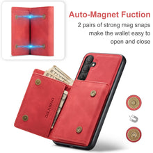 Load image into Gallery viewer, DG.MING M1 Series 3-Fold Multi Card Wallet + Magnetic Phone Case