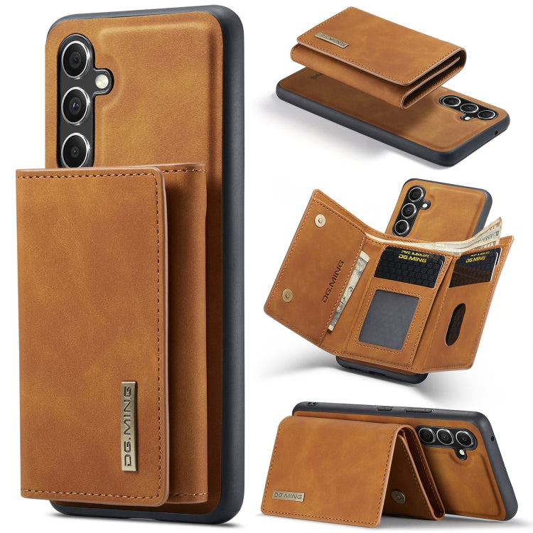 DG.MING M1 Series 3-Fold Multi Card Wallet + Magnetic Phone Case