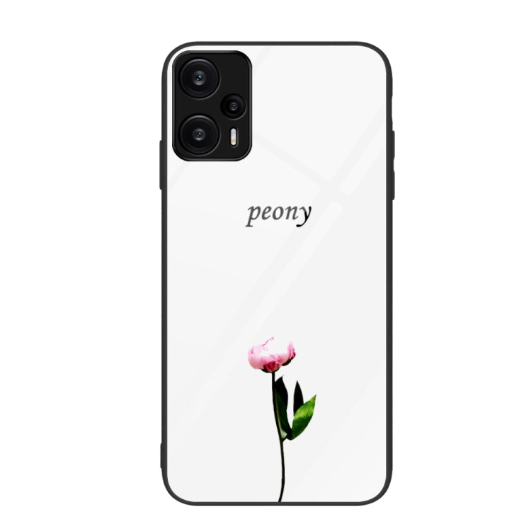 Colorful Painted Glass Phone Case, For Xiaomi Redmi Note 12 4G Global, For Xiaomi Redmi Note 12 Turbo