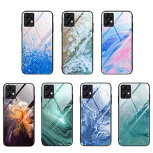 Load image into Gallery viewer, Marble Pattern Glass Protective Phone Case, For Xiaomi Redmi Note 12 4G Global, For Xiaomi Redmi Note 12 Turbo