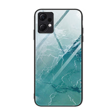 Load image into Gallery viewer, Marble Pattern Glass Protective Phone Case, For Xiaomi Redmi Note 12 4G Global, For Xiaomi Redmi Note 12 Turbo