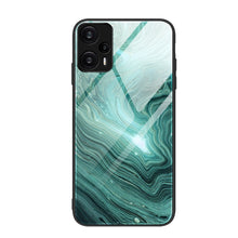 Load image into Gallery viewer, Marble Pattern Glass Protective Phone Case, For Xiaomi Redmi Note 12 4G Global, For Xiaomi Redmi Note 12 Turbo