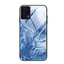 Load image into Gallery viewer, Marble Pattern Glass Protective Phone Case, For Xiaomi Redmi Note 12 4G Global, For Xiaomi Redmi Note 12 Turbo