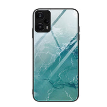 Load image into Gallery viewer, Marble Pattern Glass Protective Phone Case, For Xiaomi Redmi Note 12 4G Global, For Xiaomi Redmi Note 12 Turbo