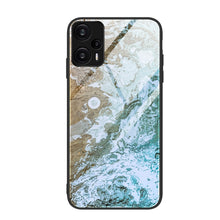 Load image into Gallery viewer, Marble Pattern Glass Protective Phone Case, For Xiaomi Redmi Note 12 4G Global, For Xiaomi Redmi Note 12 Turbo
