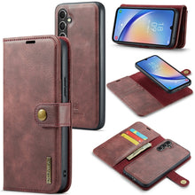 Load image into Gallery viewer, DG.MING Crazy Horse Texture Detachable Magnetic Leather Case