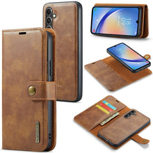 Load image into Gallery viewer, DG.MING Crazy Horse Texture Detachable Magnetic Leather Case