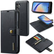 Load image into Gallery viewer, DG.MING Crazy Horse Texture Detachable Magnetic Leather Case